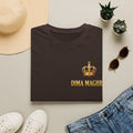 Crown Name T‑Shirt — "Dima Maghre" Embroidered Royal Chest Tee