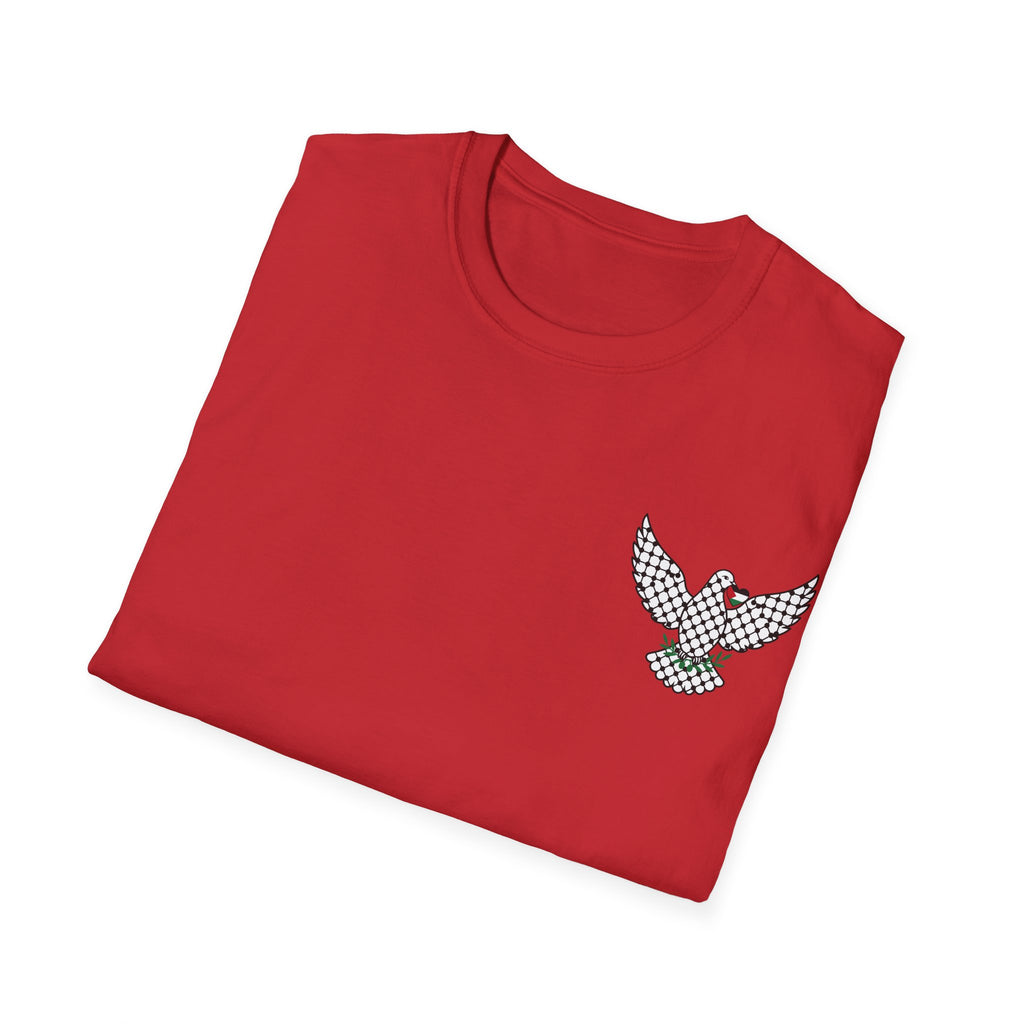 T-shirt Colombe de paix, motif graphique - LUMÏA