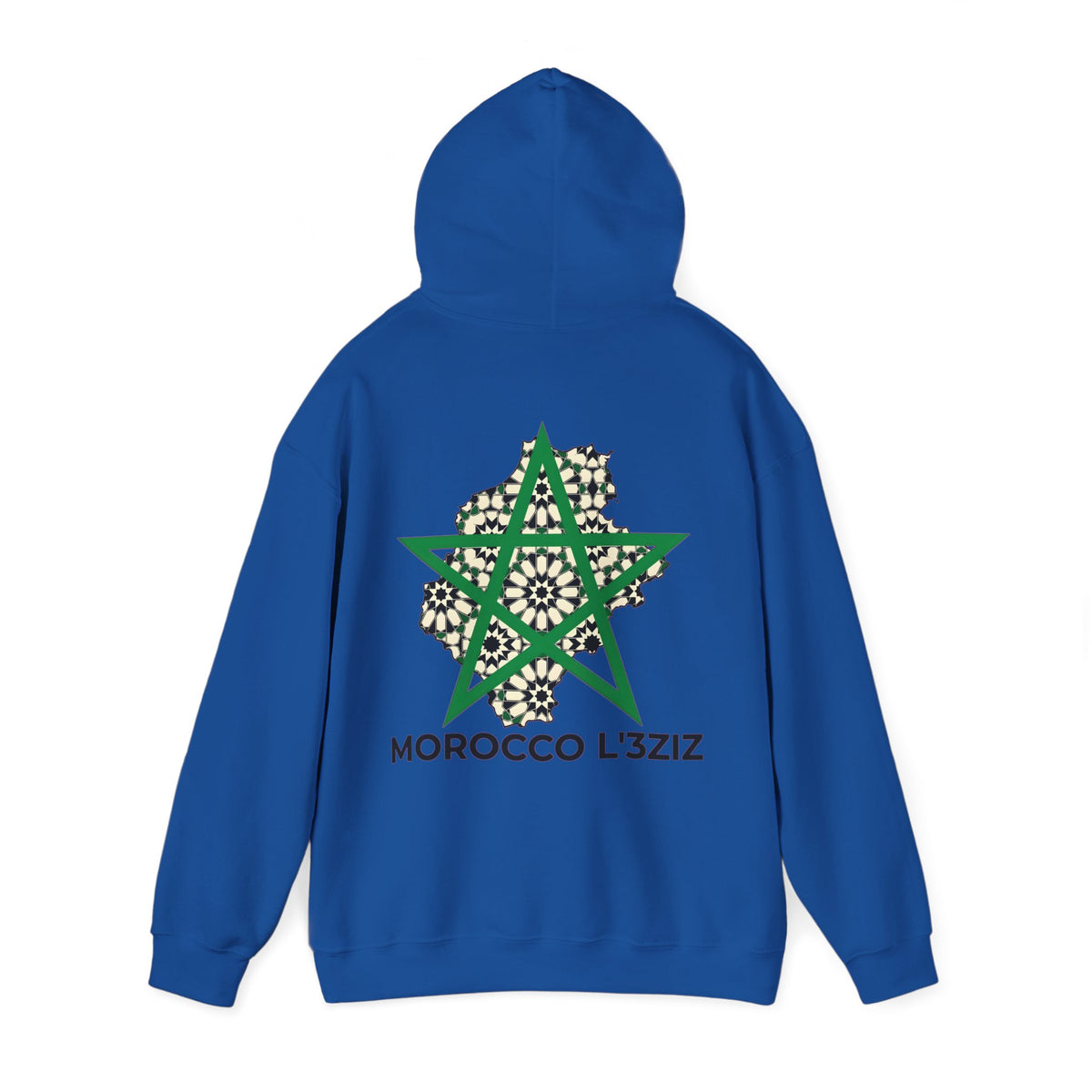 Sweat à capuche L’3ziz – Étoile et mosaïque marocaine - LUMÏA