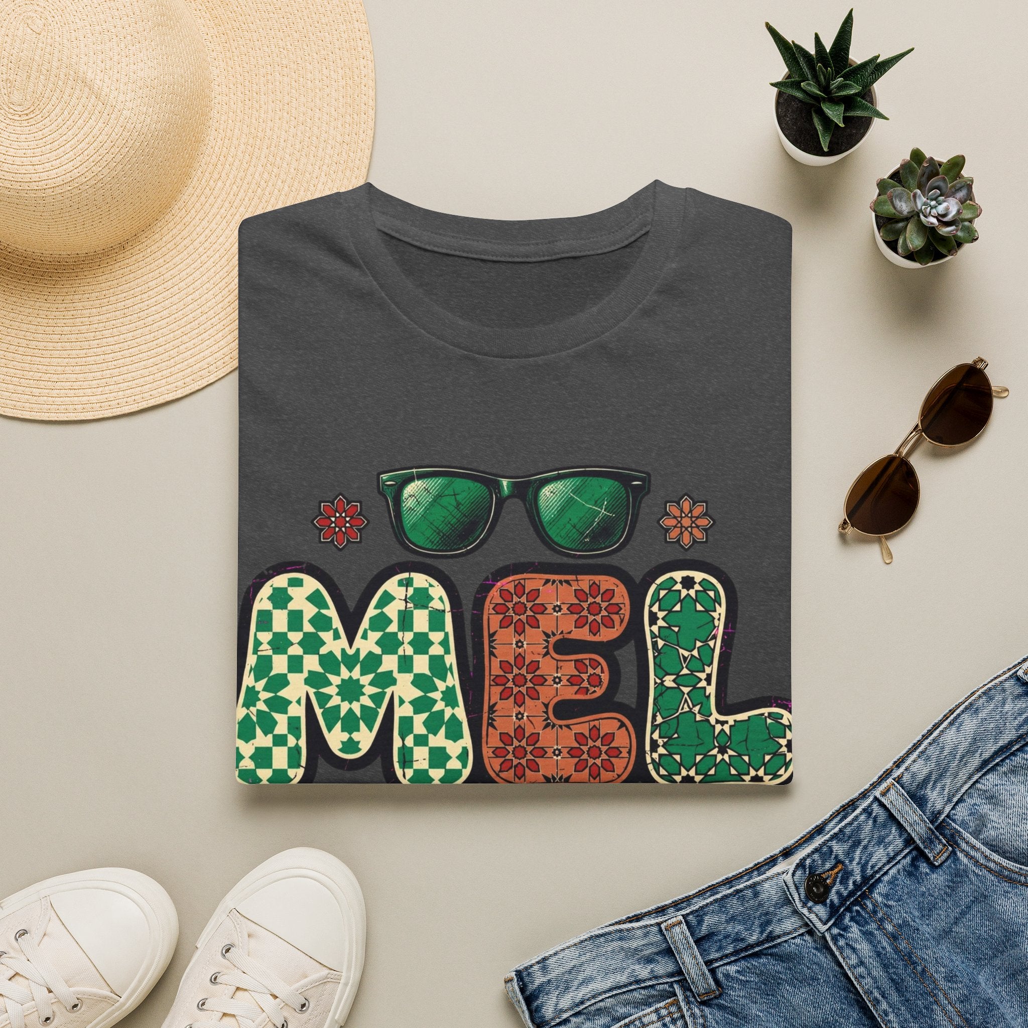 Mel Mexico T-Shirt — Retro Floral Mexico Graphic Tee - LUMÏA