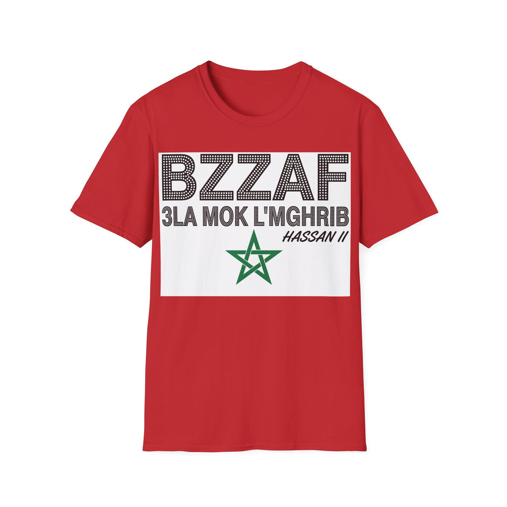 BZZAF 3LA MOK L’MGHRIB T-Shirt — Moroccan Pride Graphic Tee - LUMÏA
