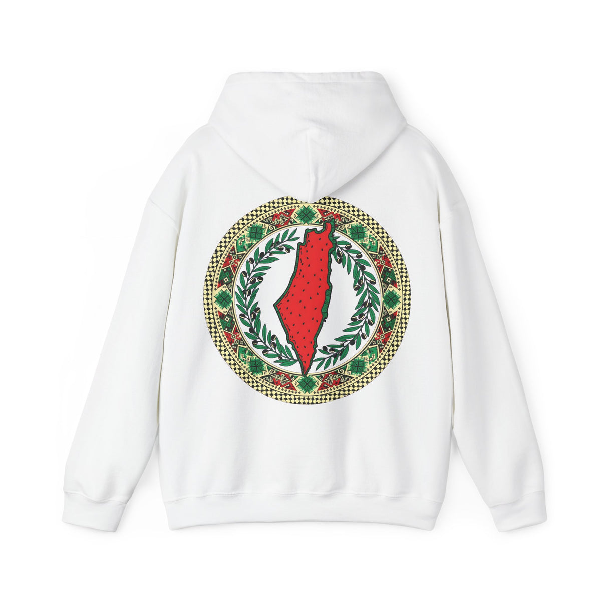 Sweat à capuche colombe de la Palestine - LUMÏA