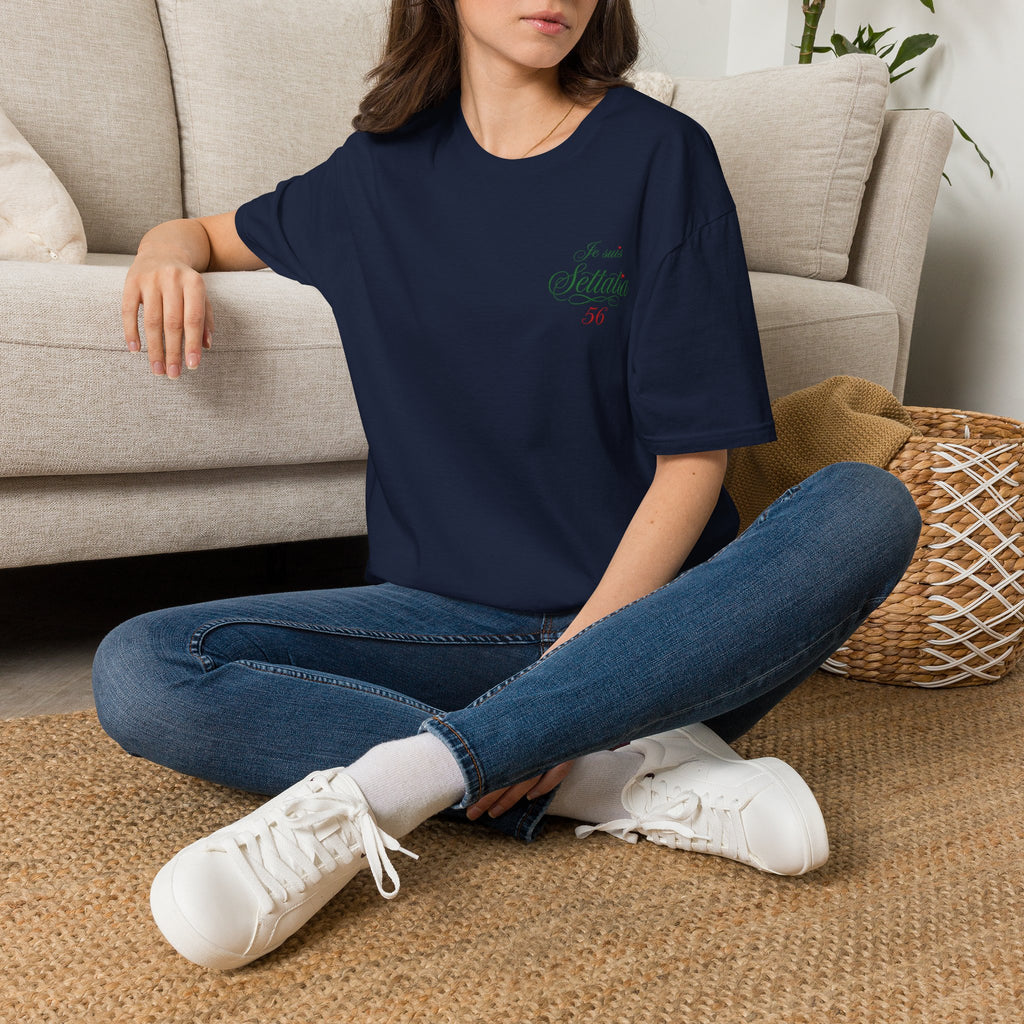 T-Shirt « Je suis Settatia 56 » — Tee Casual Français-Arabe LUMÏA - LUMÏA