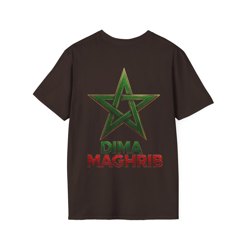 Moroccan Royal Crest Chest Logo T‑Shirt