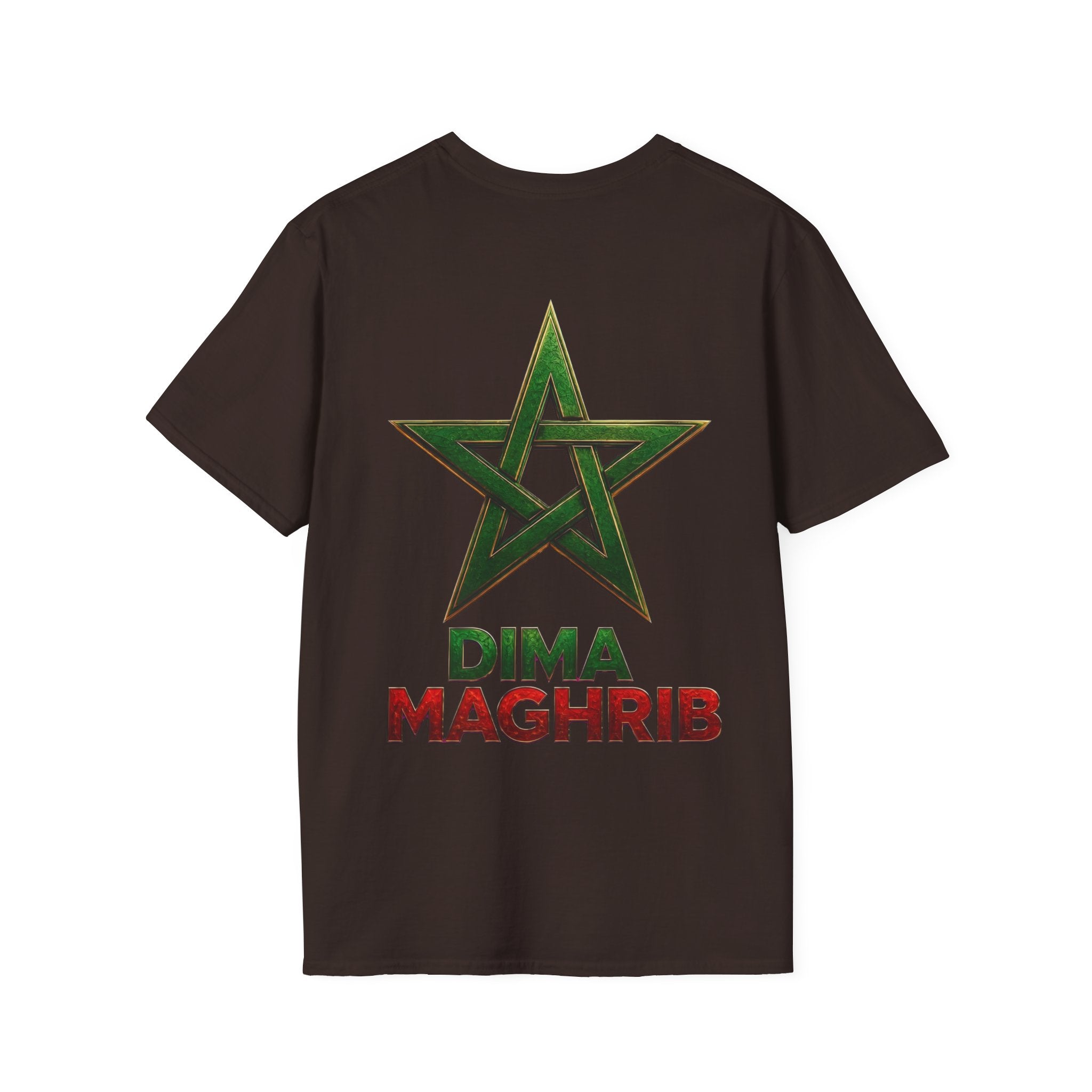 Moroccan Royal Crest Chest Logo T‑Shirt