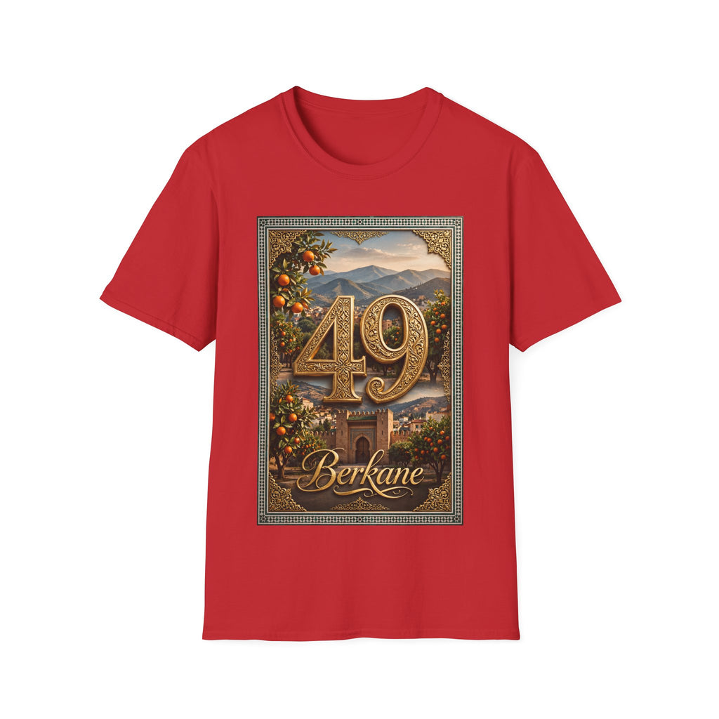 Vintage Floral Number T‑Shirt — Personalized 40/49 Birthday Tee - LUMÏA