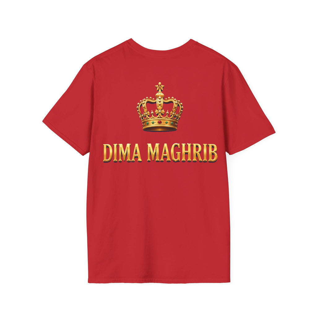 Vintage Heraldic Crest T-Shirt — Royal Coat of Arms Pocket Tee