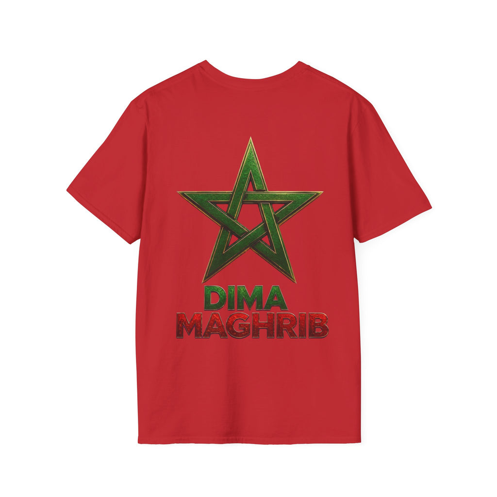 Moroccan Royal Crest Chest Logo T‑Shirt