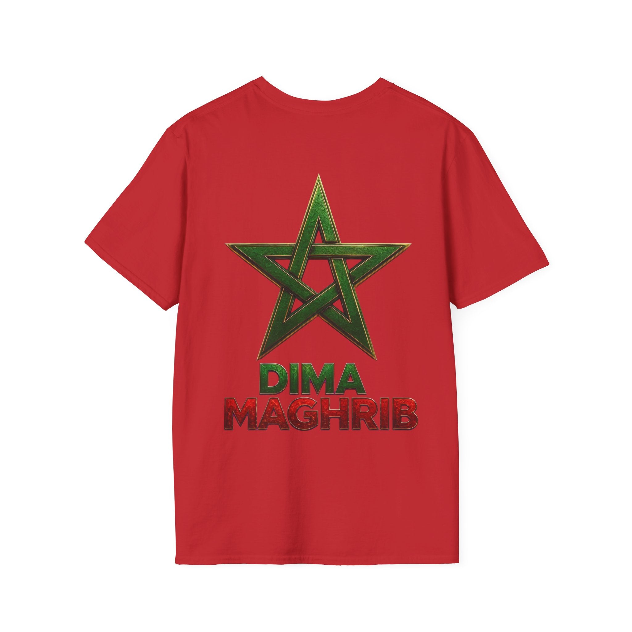 Moroccan Royal Crest Chest Logo T‑Shirt