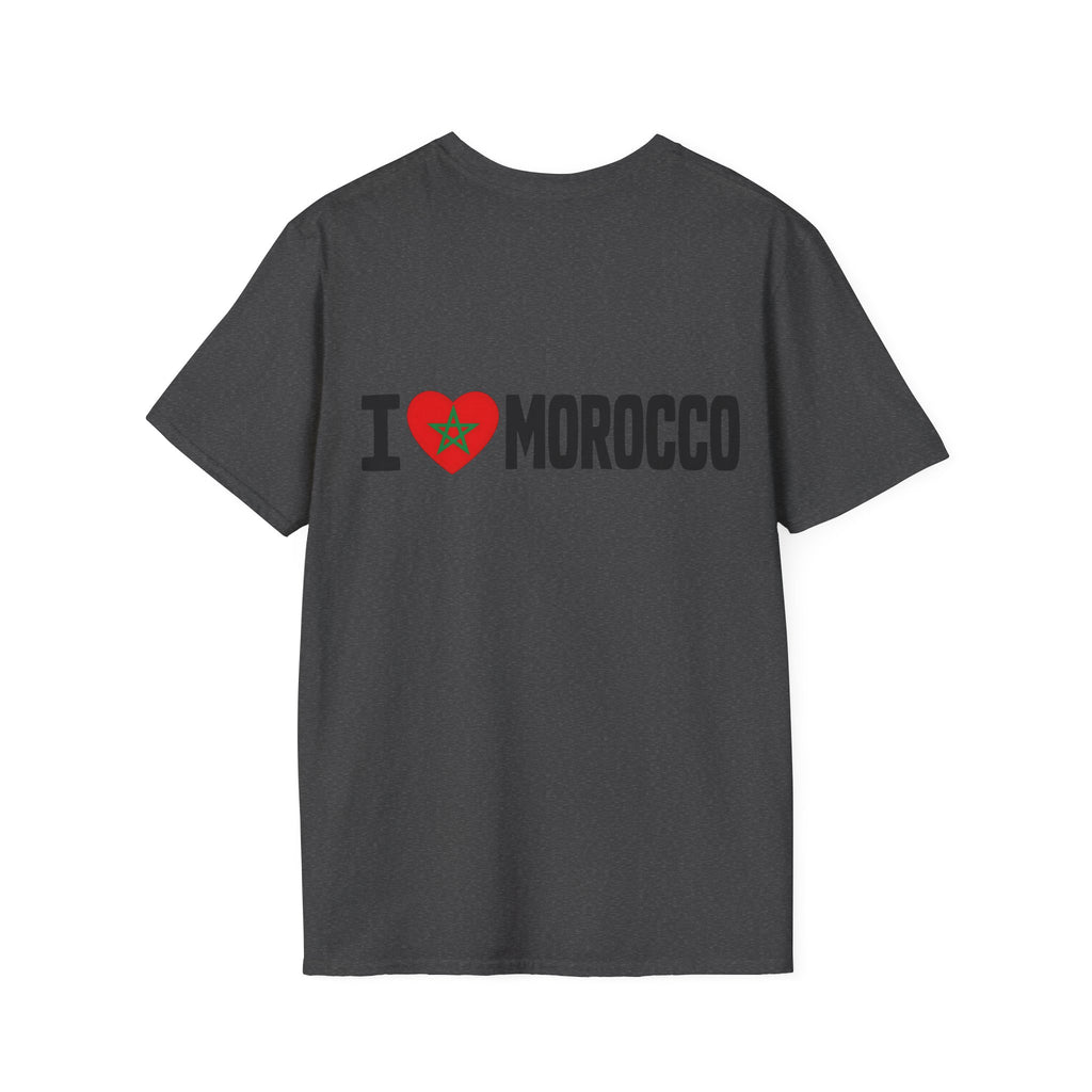 T-Shirt — I  Morocco Minimal Chest Logo Tee
