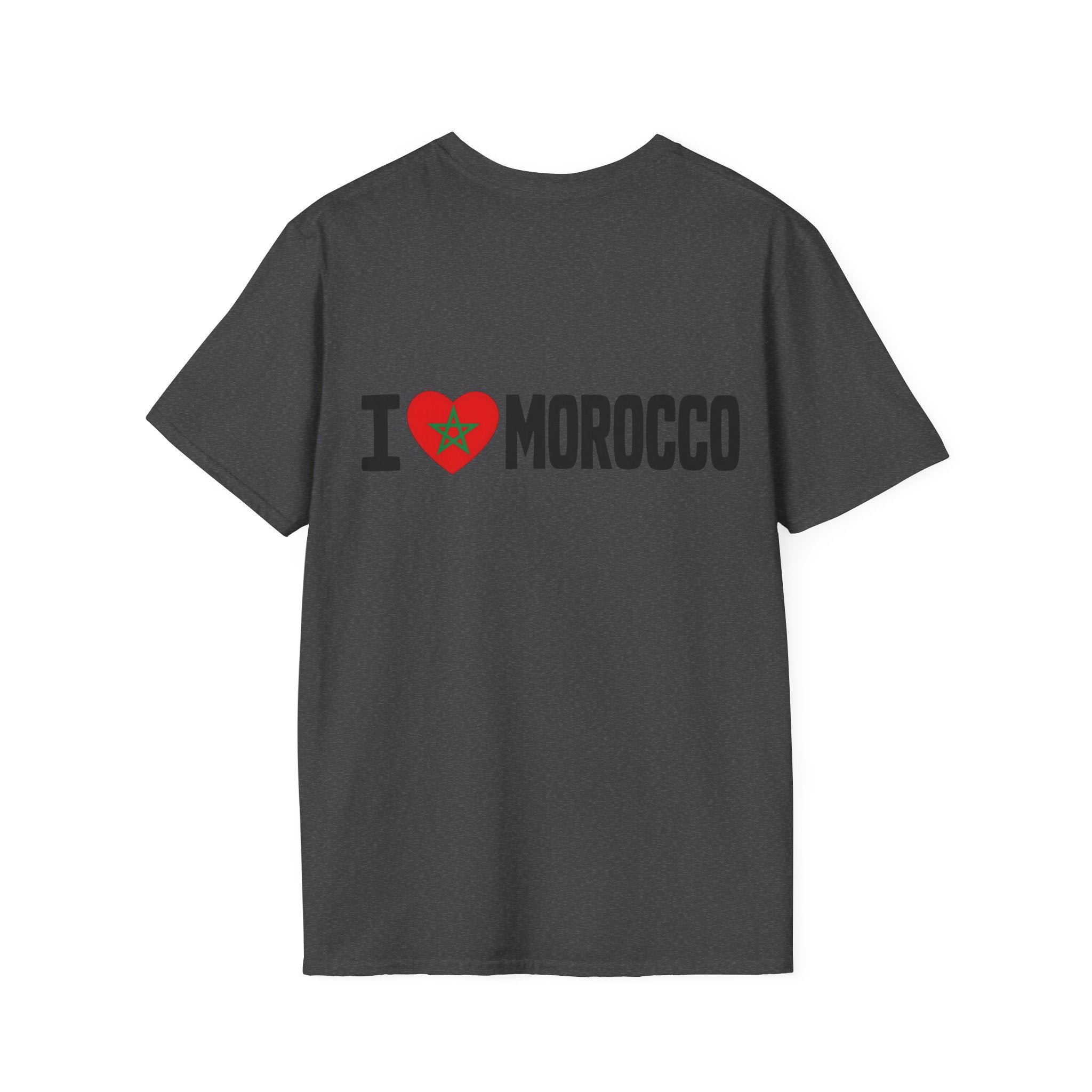 T-Shirt — I  Morocco Minimal Chest Logo Tee