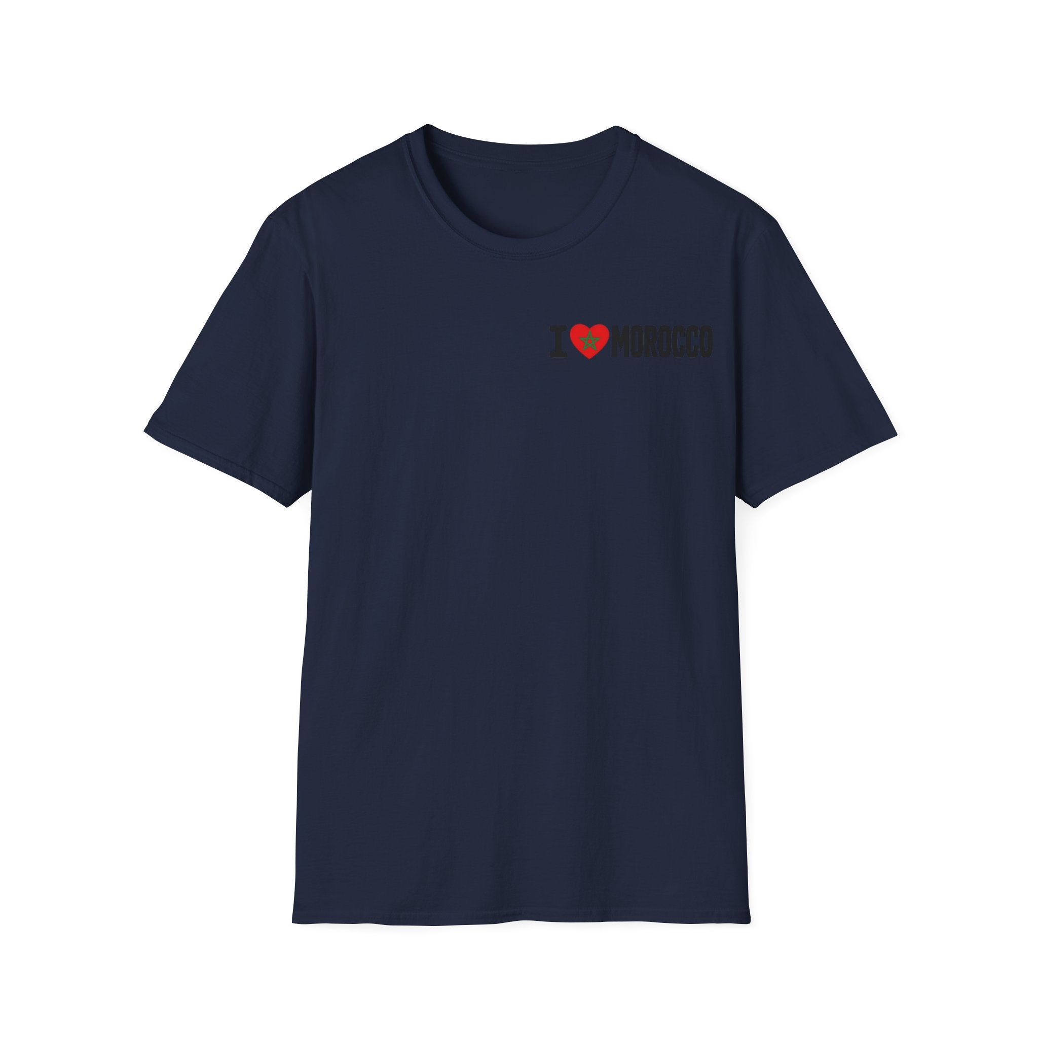 T-Shirt — I  Morocco Minimal Chest Logo Tee