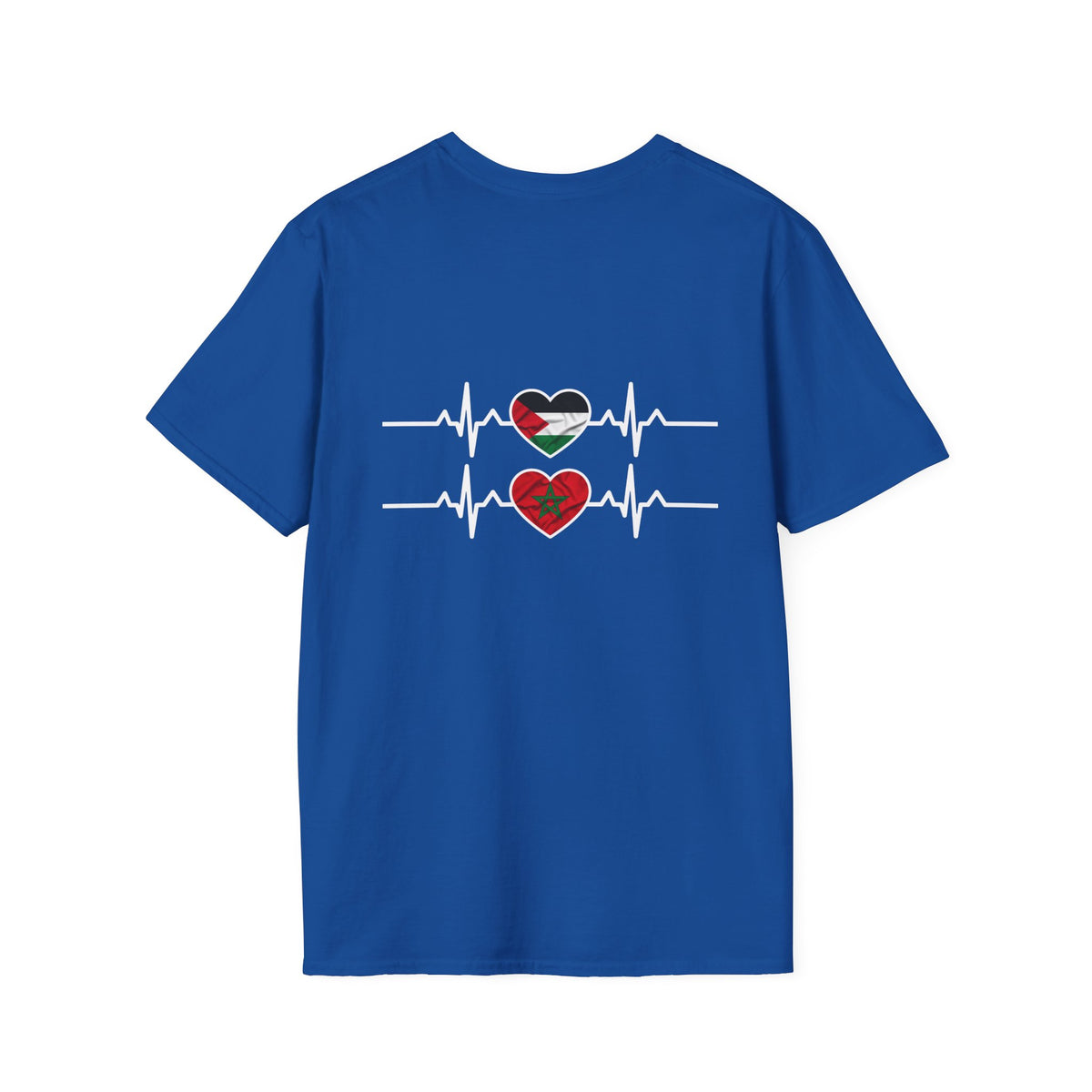 T-shirt Battement de cœur Maroc Palestine - LUMÏA