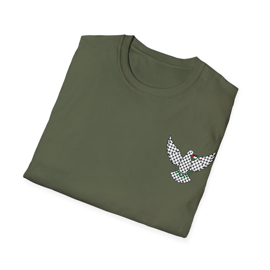 T-shirt Colombe de paix, motif graphique - LUMÏA