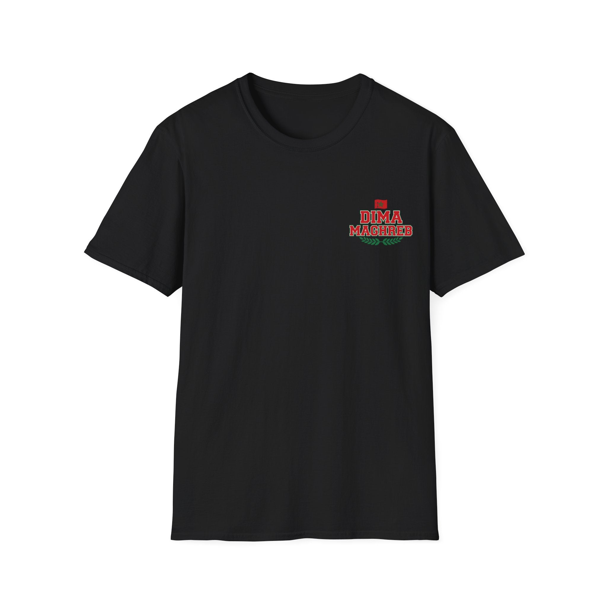 T-Shirt Logo Cœur Dima Maghrib — Fierté Nord-Africaine Casual - LUMÏA