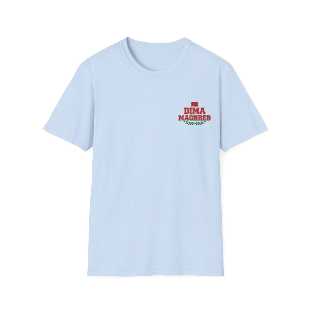T-Shirt Logo Cœur Dima Maghrib — Fierté Nord-Africaine Casual - LUMÏA