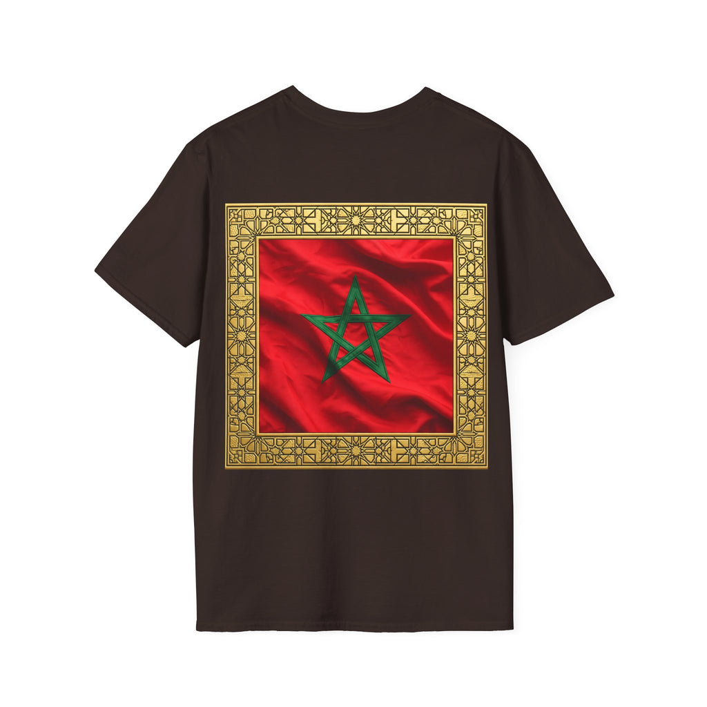 T-Shirt — Morocco 212 License Plate Minimal Tee