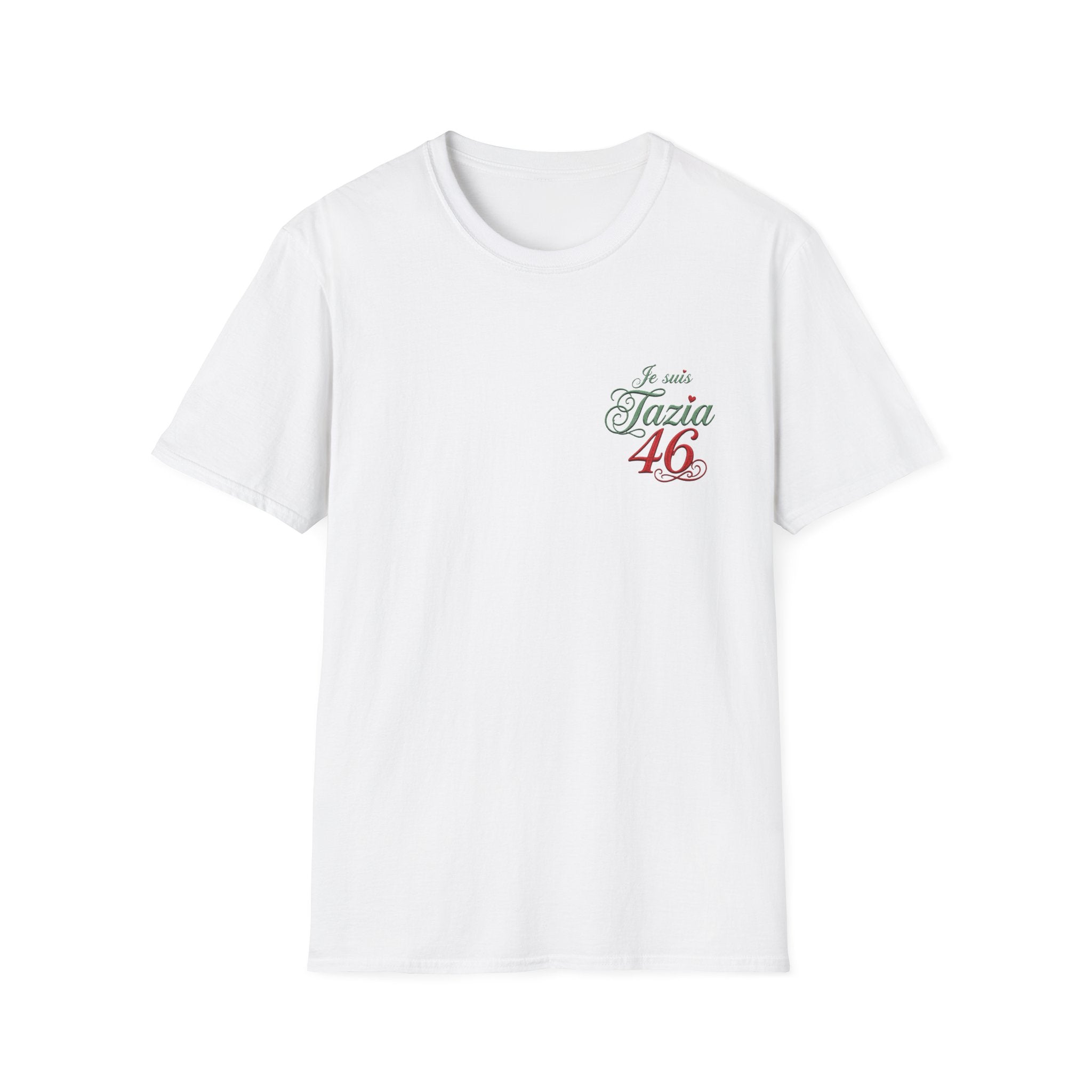 T-Shirt « Je suis Tazia 46 » — Tee Casual Français-Arabe LUMÏA - LUMÏA