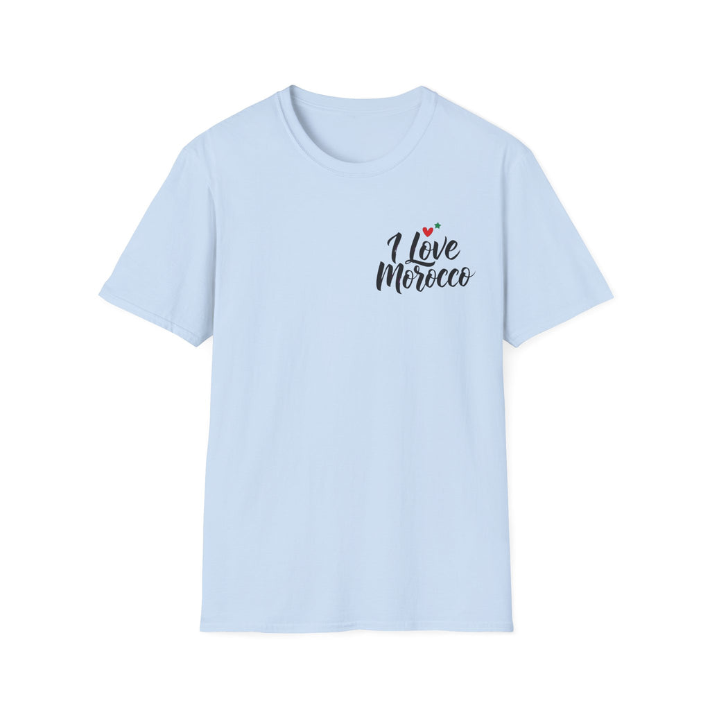 I Love Morocco T‑Shirt — Travel Souvenir Tee