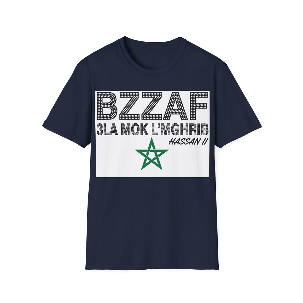 BZZAF 3LA MOK L’MGHRIB T-Shirt — Moroccan Pride Graphic Tee - LUMÏA