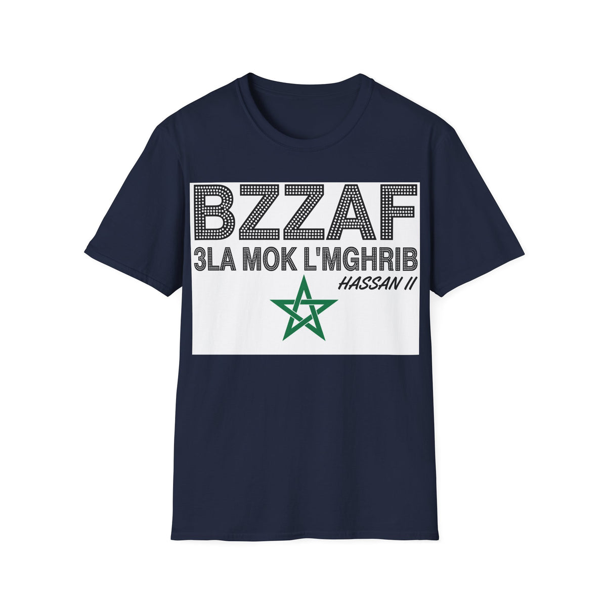 BZZAF 3LA MOK L’MGHRIB T-Shirt — Moroccan Pride Graphic Tee - LUMÏA
