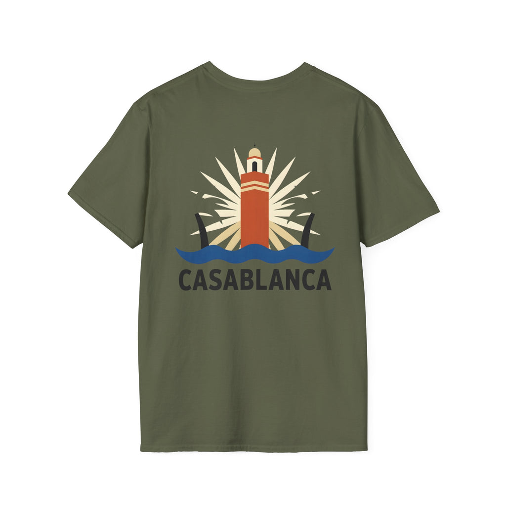 T-shirt Phare de Casablanca — Esprit côtier marocain