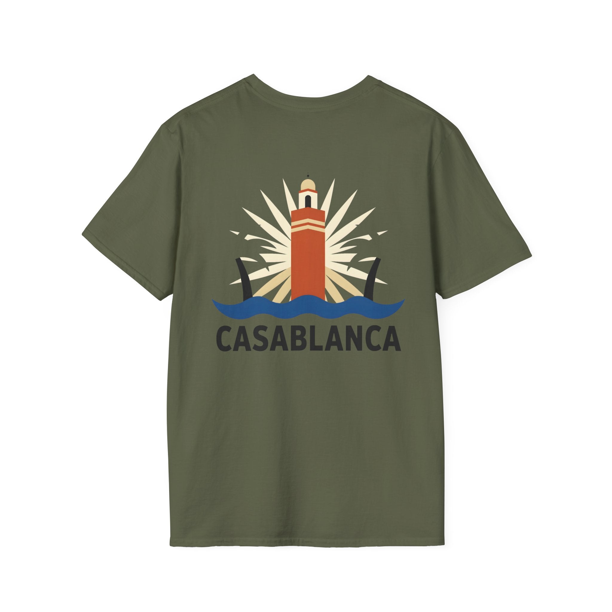 T-shirt Phare de Casablanca — Esprit côtier marocain