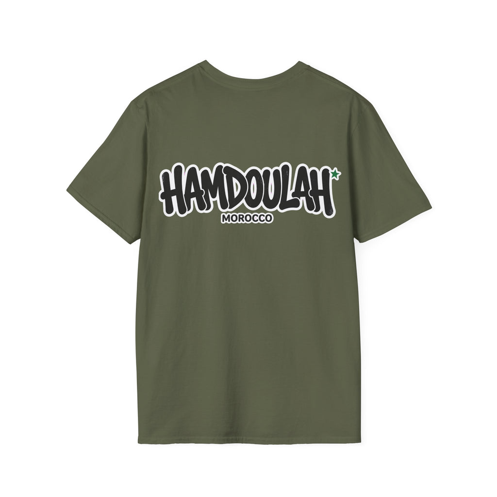 La Bass3lik Graphic T-Shirt — Moroccan Streetwear Chest Logo