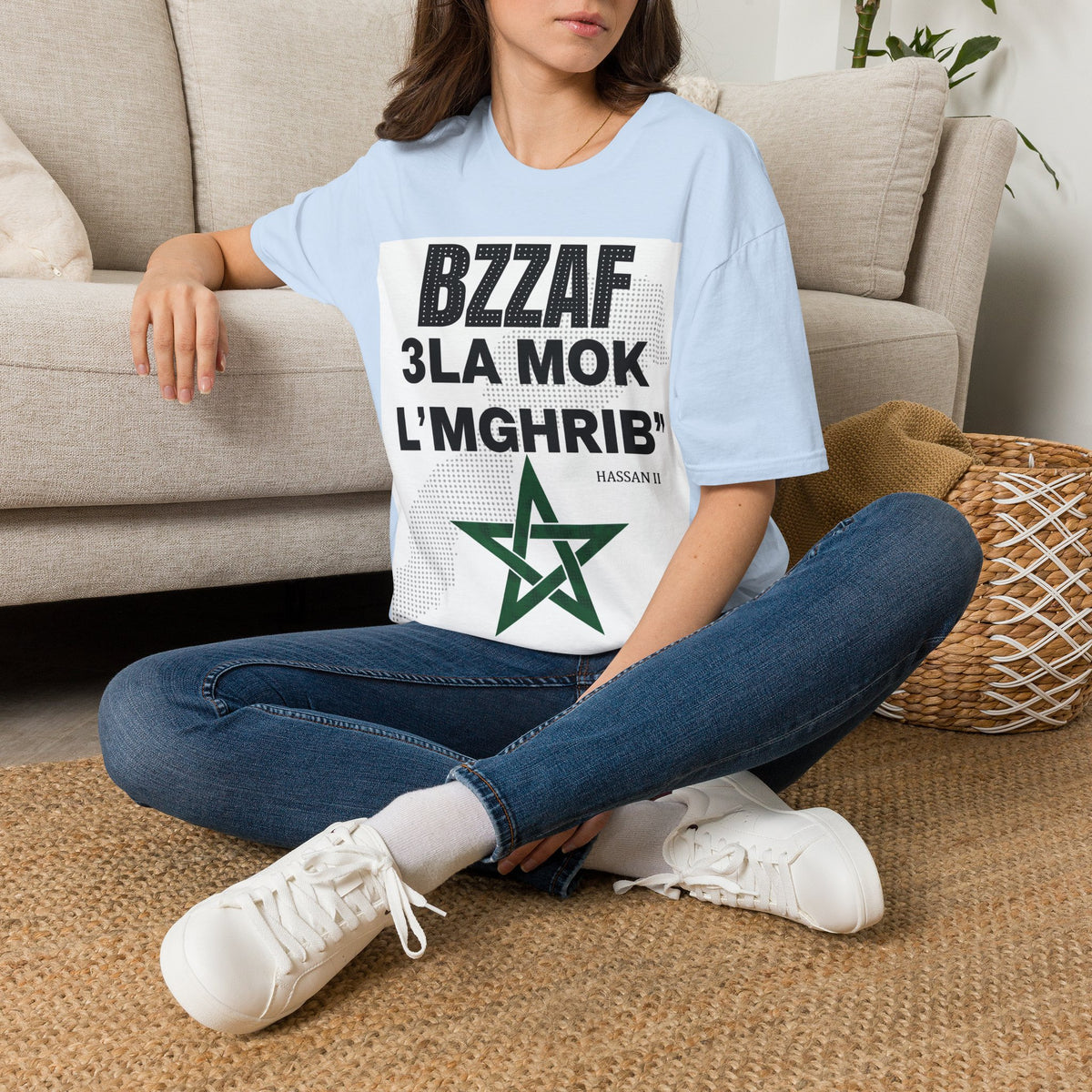 Khalini Sakta T‑Shirt — Bold Red Text Graphic Tee - LUMÏA