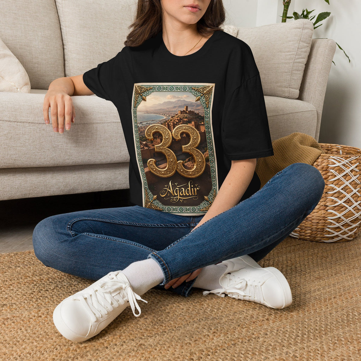 Vintage Agadir 33 Tee - LUMÏA