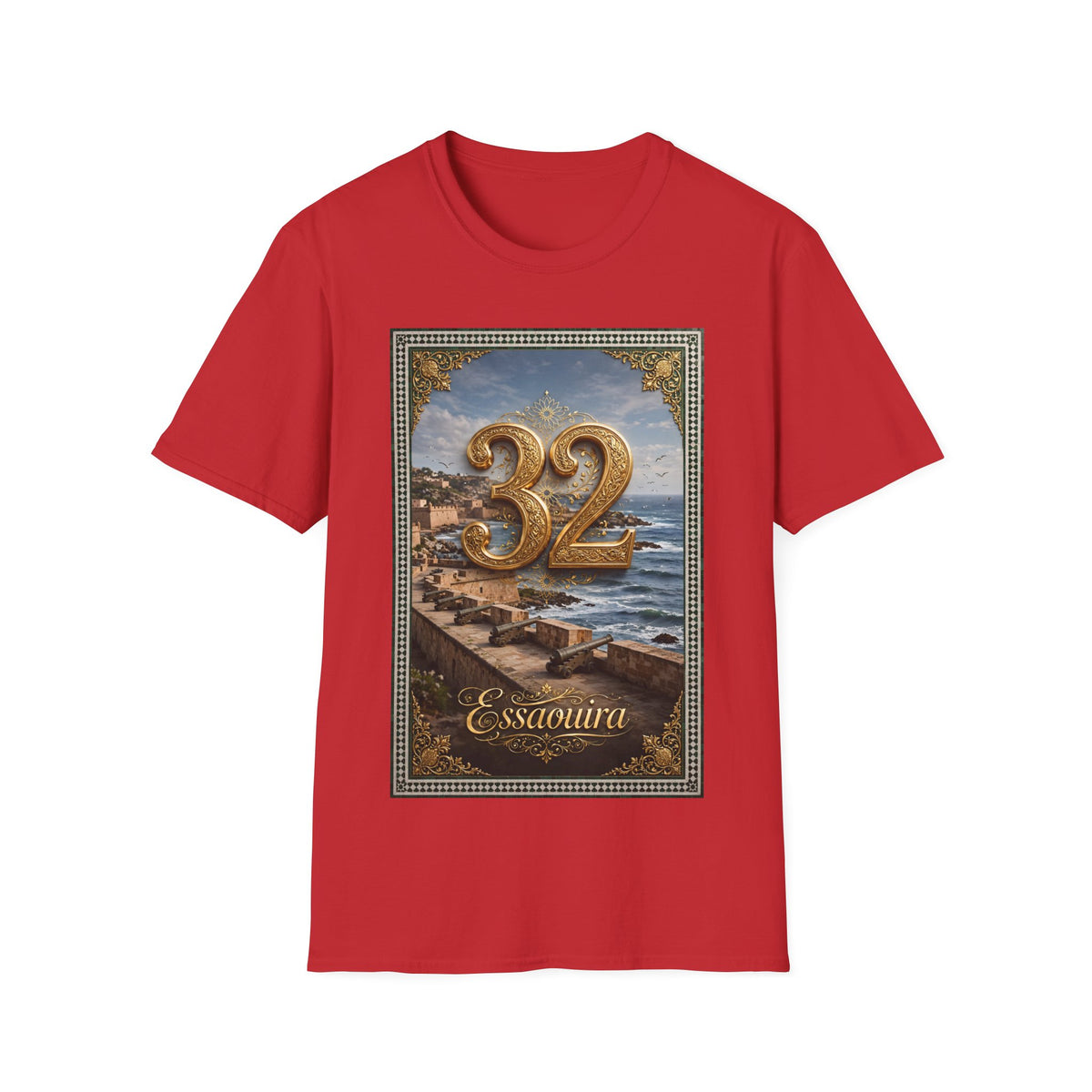 T-Shirt — Vintage '32' Seaside Graphic Tee (Escondida) - LUMÏA