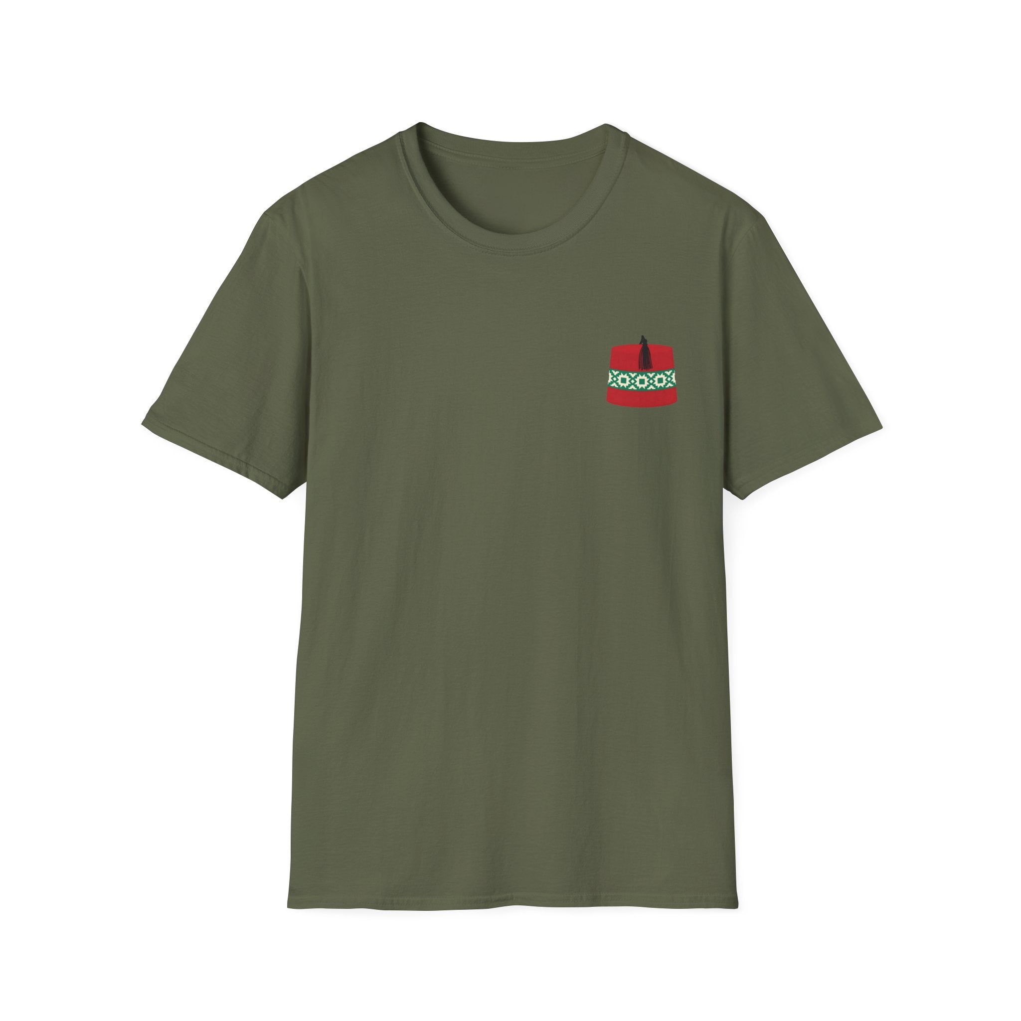 T-shirt Timbre Maroc — Carte du Maroc vintage