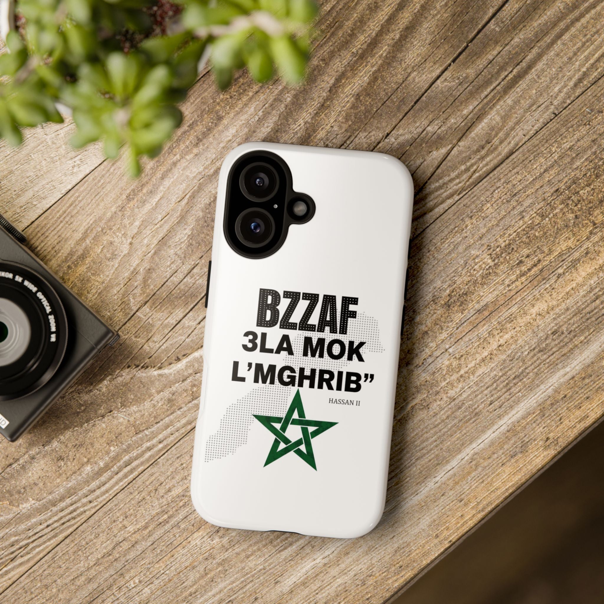 Phone Case - "Bzzaf 3la Mok L'Mghrib" Moroccan Pride Protective Case
