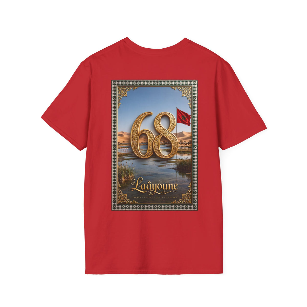 68 Anniversary Desert Flag Graphic T-Shirt - LUMÏA