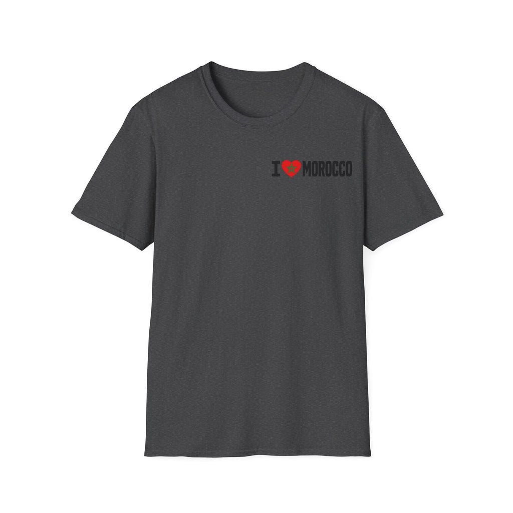 T-Shirt — I  Morocco Minimal Chest Logo Tee