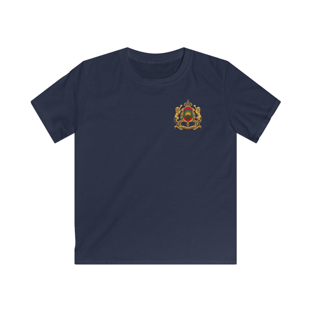 Kids Tee — Moroccan Star Crest “Dima Maghrib” Youth T‑Shirt