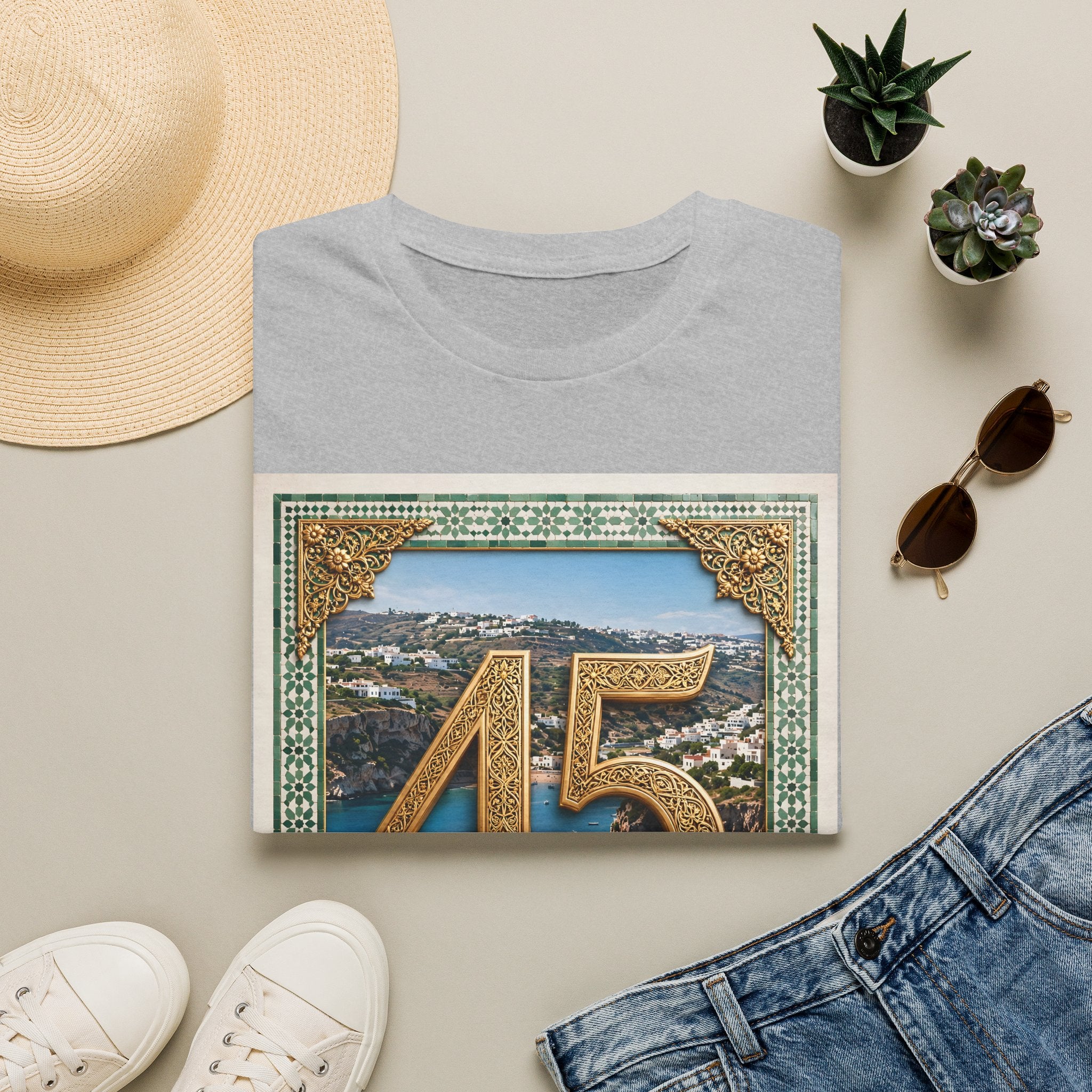 45 Al Hecena Decorative T-Shirt - LUMÏA