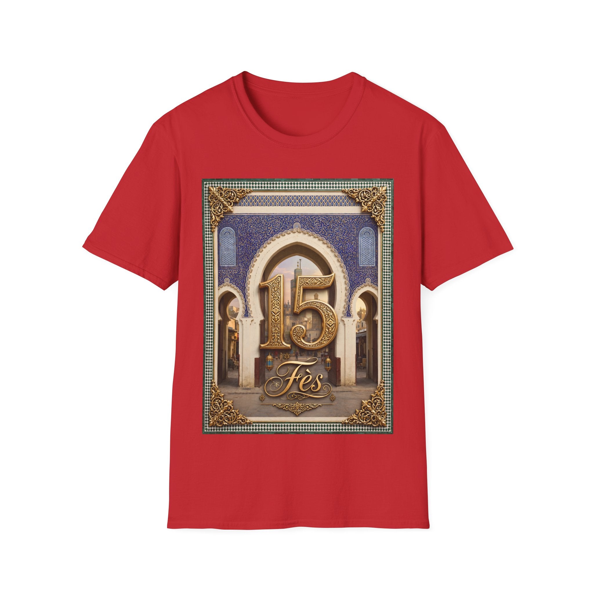 15 Fes Tile Arch T-Shirt