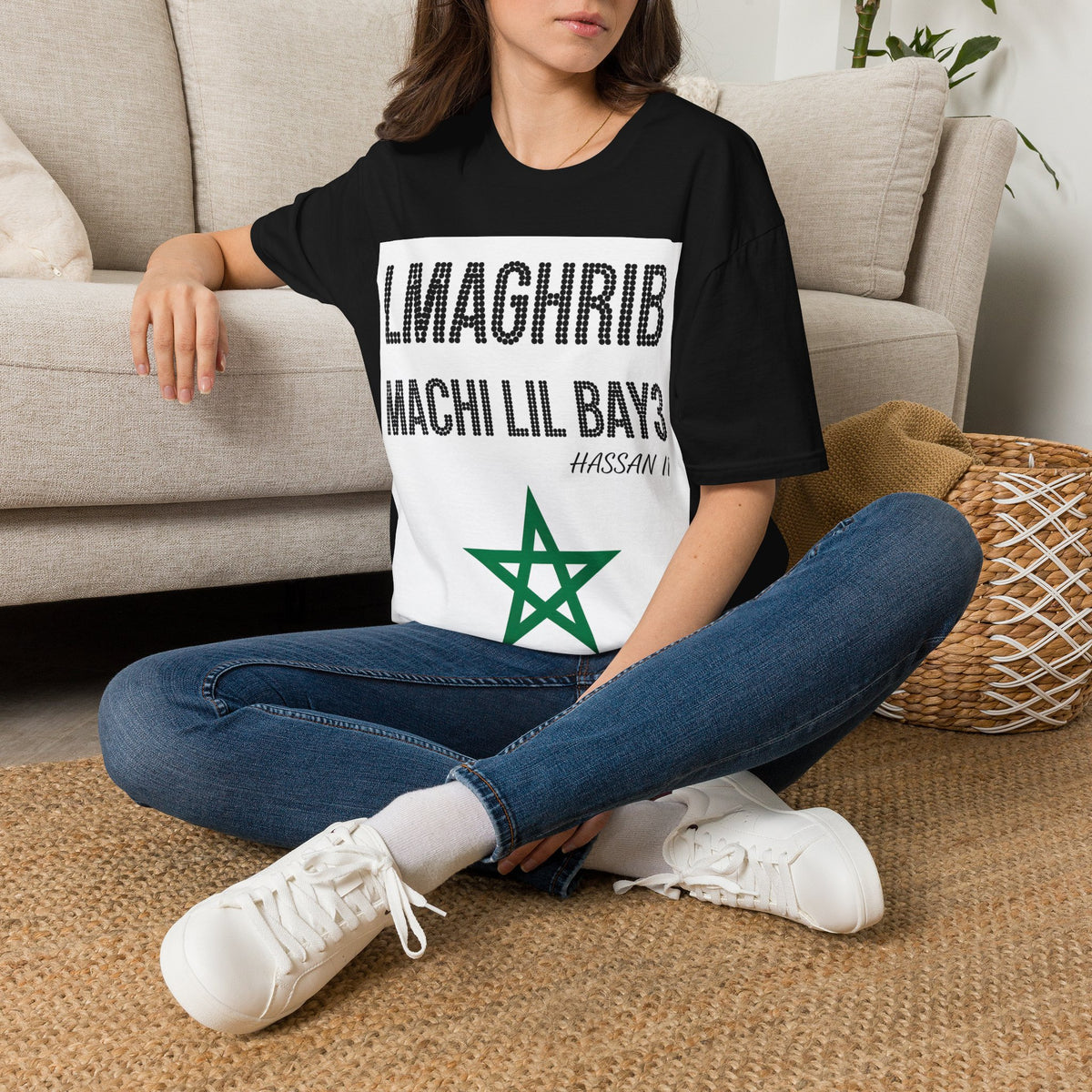 Moroccan Archway T-Shirt — Palm & Mosaic Graphic Tee - LUMÏA