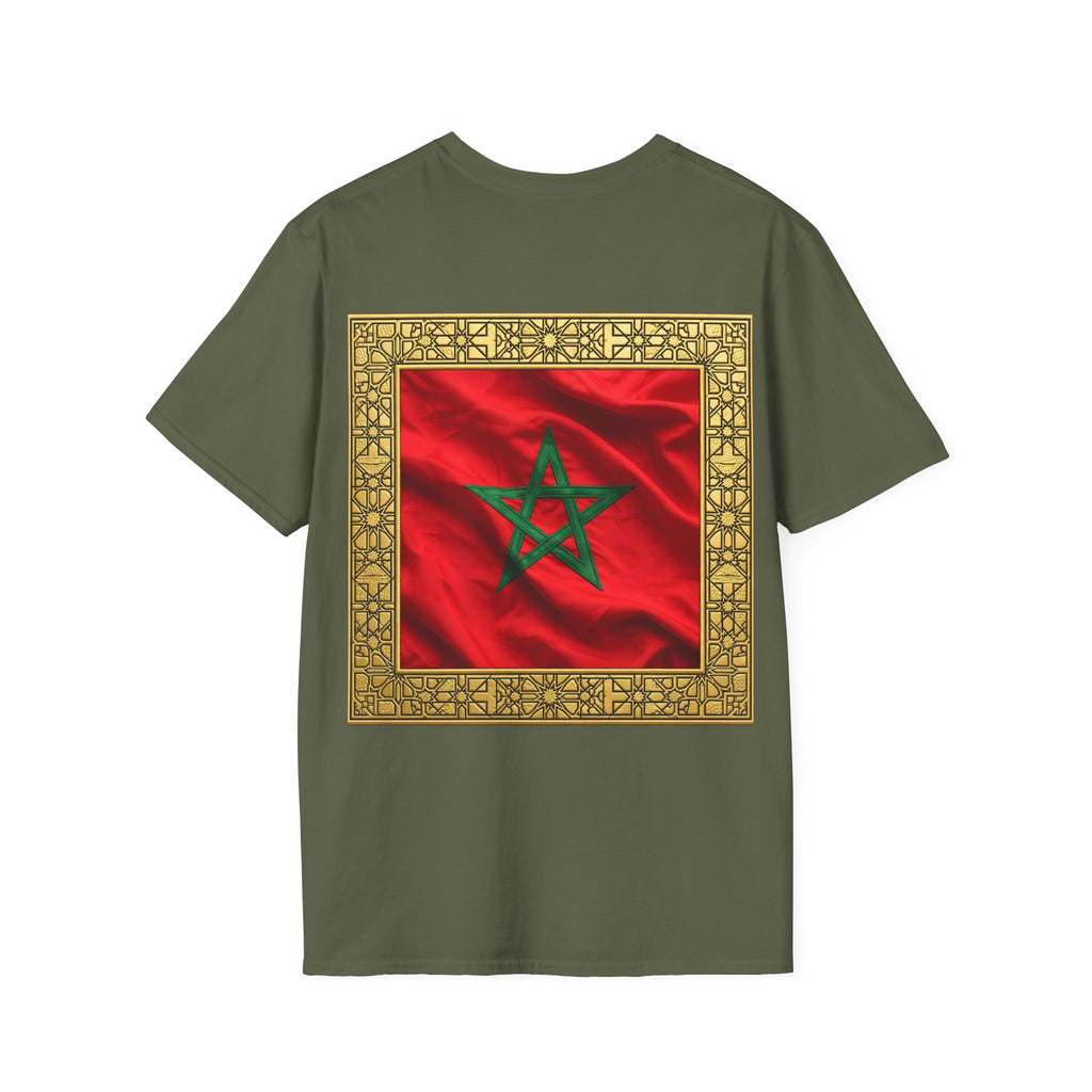 T-Shirt — Morocco 212 License Plate Minimal Tee