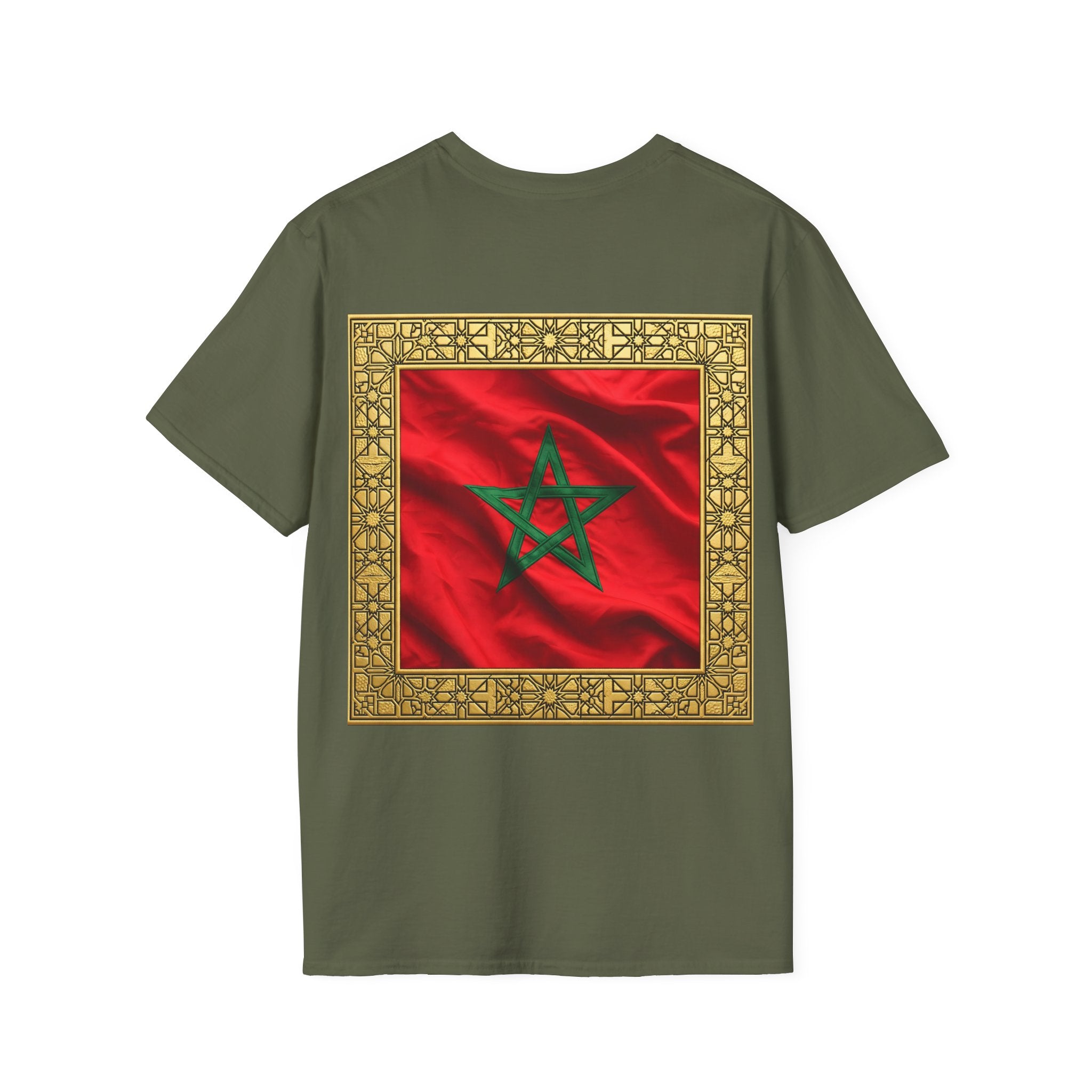 T-Shirt — Morocco 212 License Plate Minimal Tee