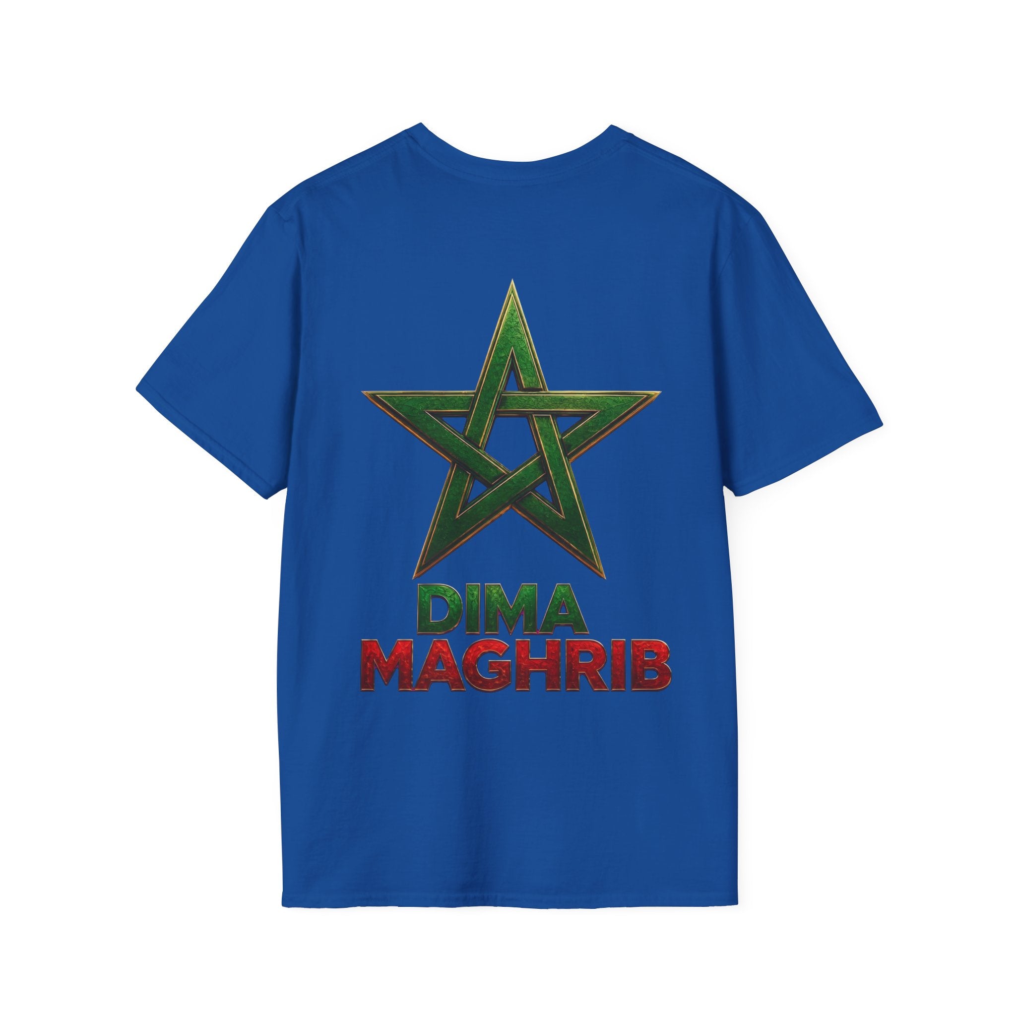 Moroccan Royal Crest Chest Logo T‑Shirt