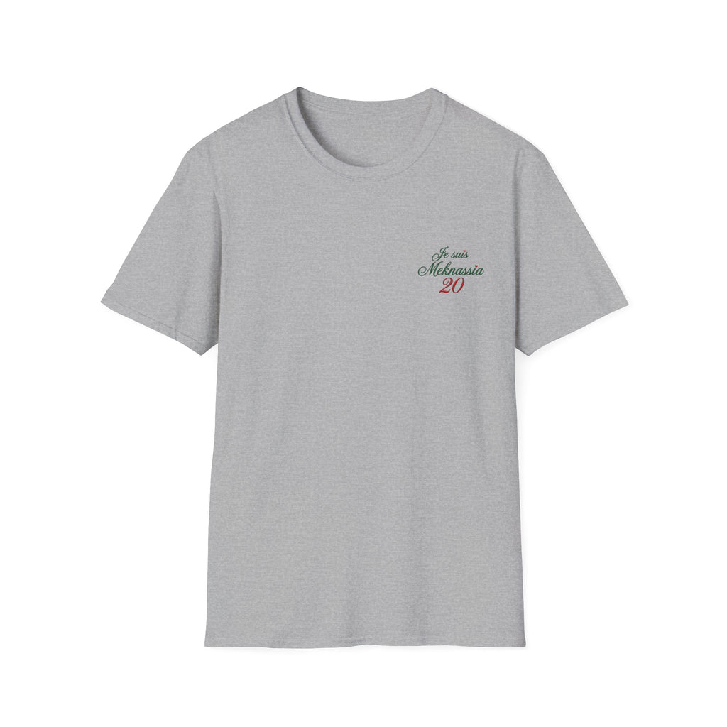 T-Shirt « Je suis Meknassia 20 » — Tee Casual Français-Arabe LUMÏA - LUMÏA
