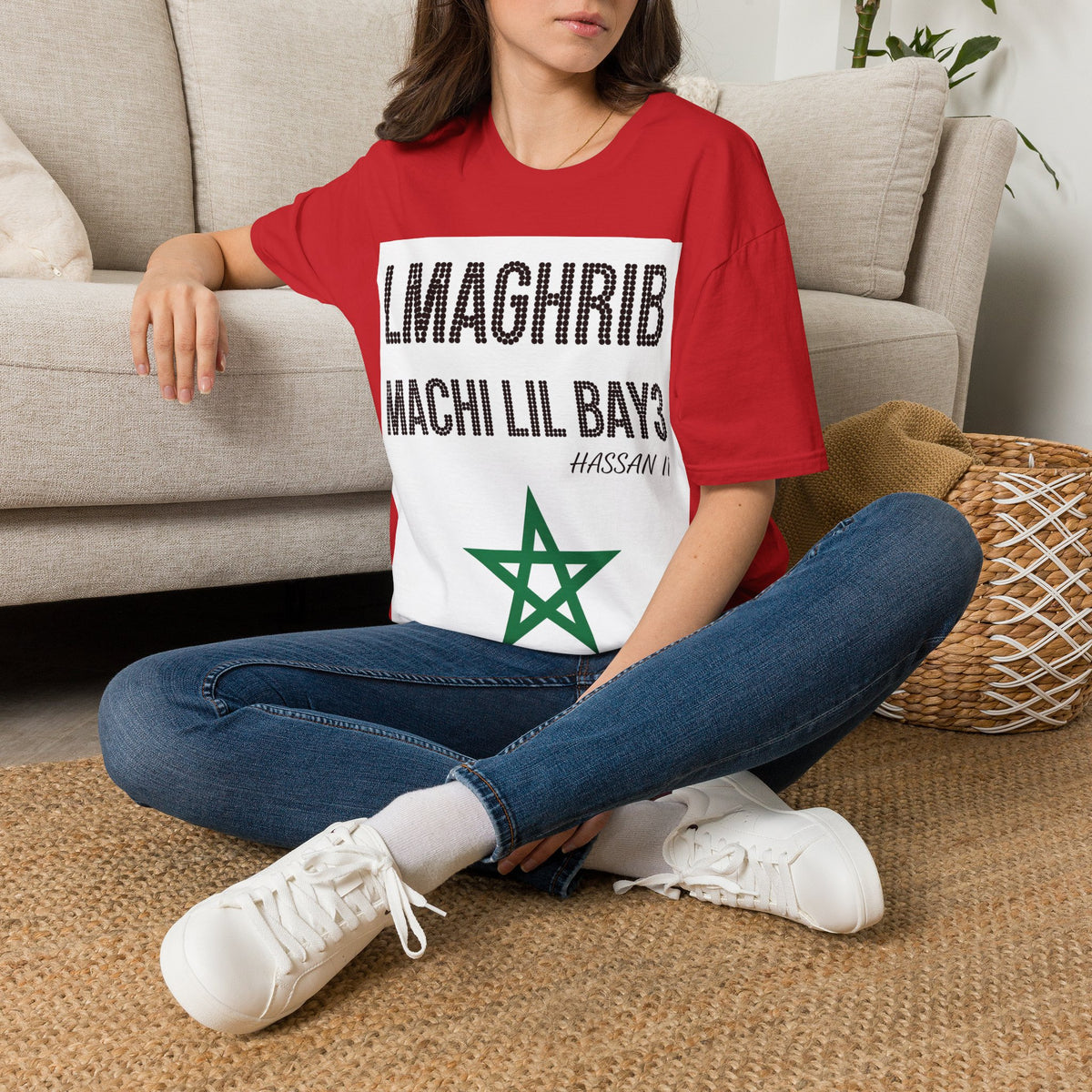 Moroccan Archway T-Shirt — Palm & Mosaic Graphic Tee - LUMÏA