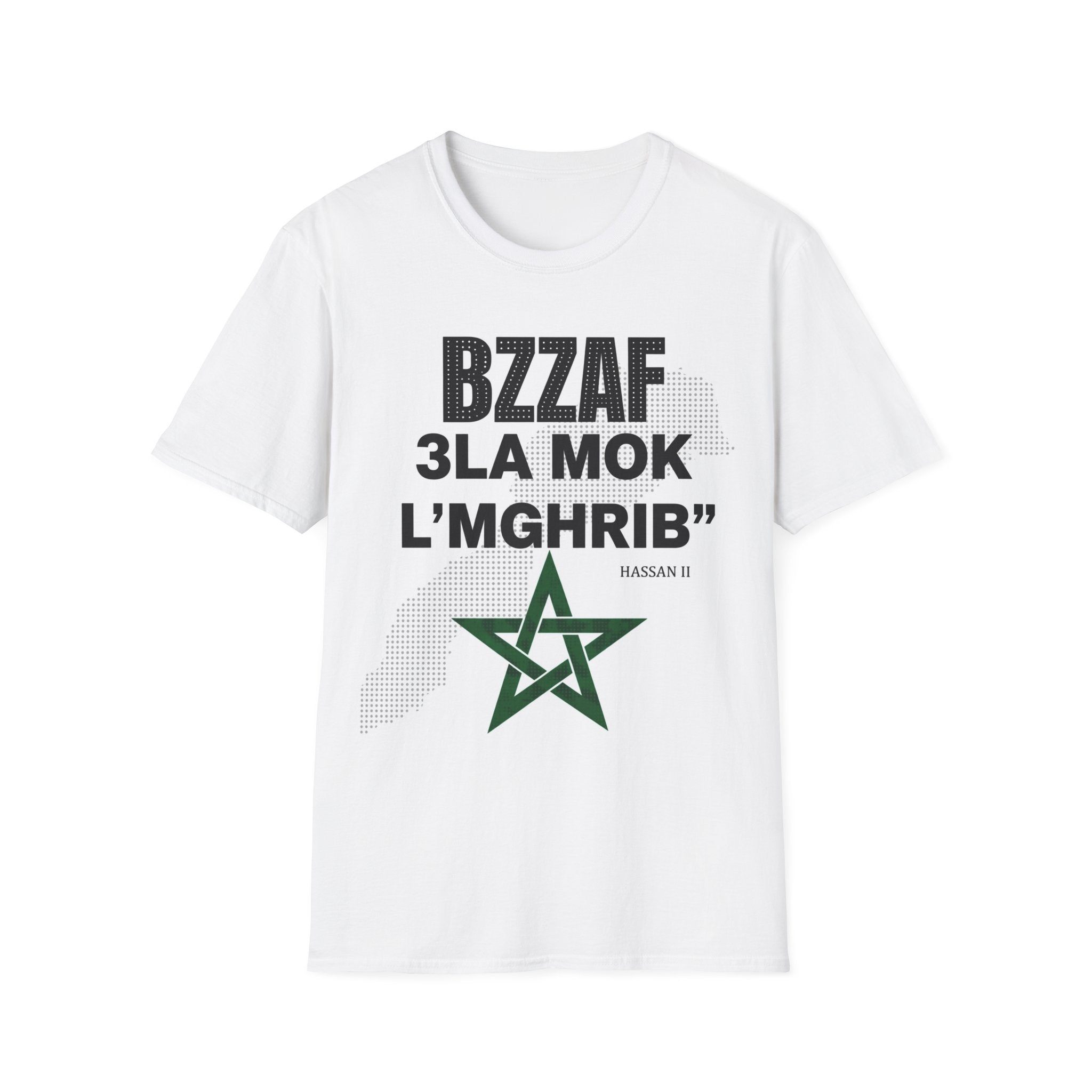BZZAF 3LA MOK L’MGHRIB T-Shirt — Moroccan Pride Graphic Tee