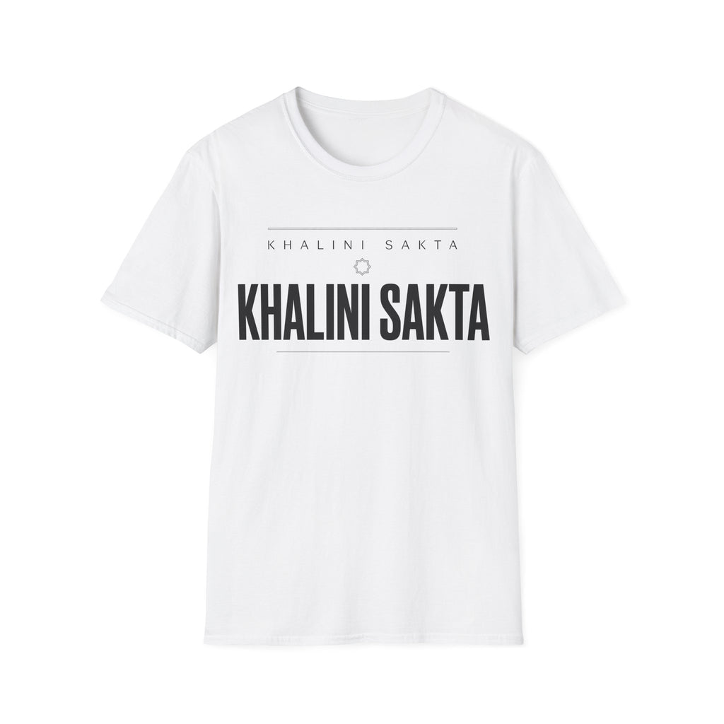 Khalini Sakta T-Shirt — Bold Minimalist Logo Tee