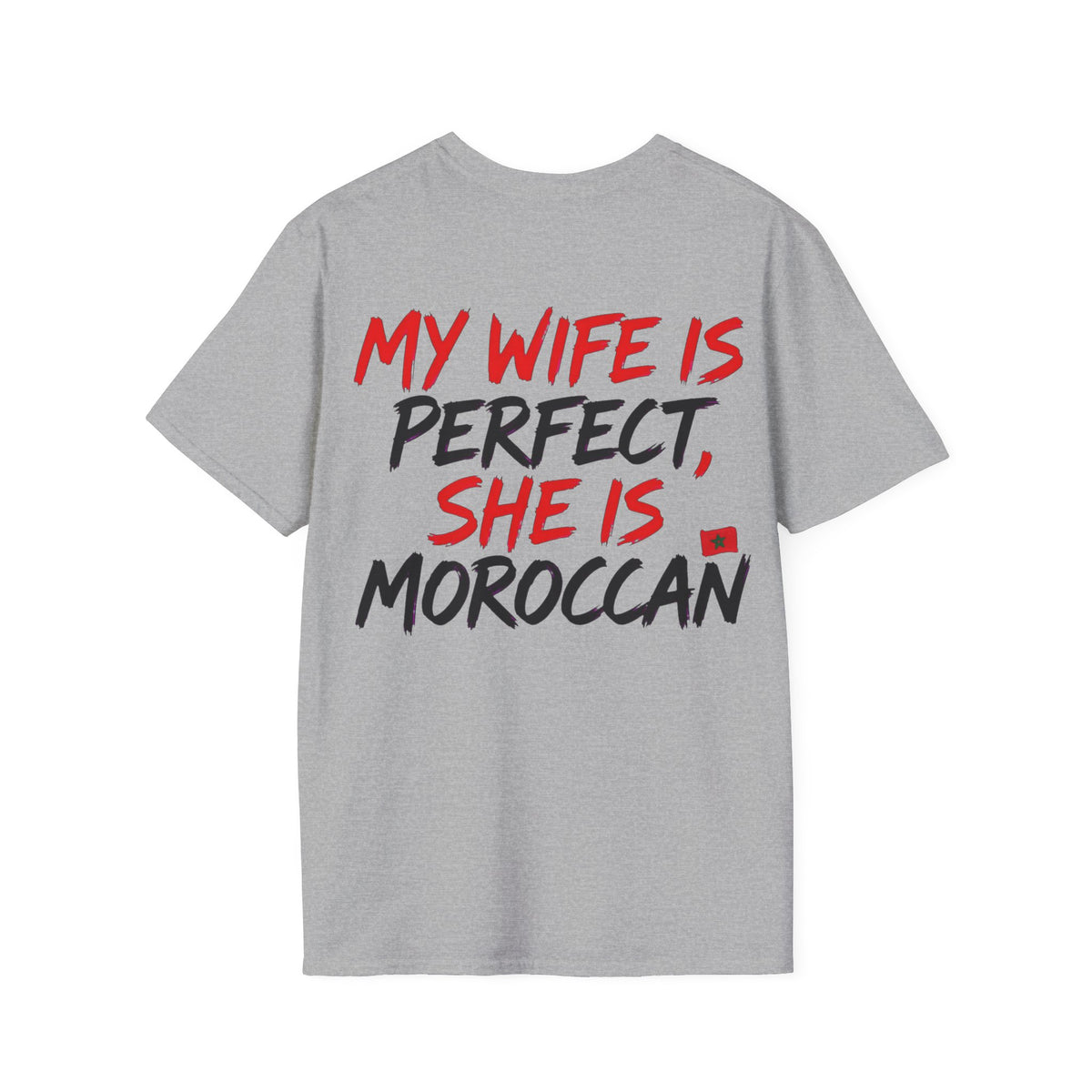 T-shirt I Love Morocco – Coeur minimaliste