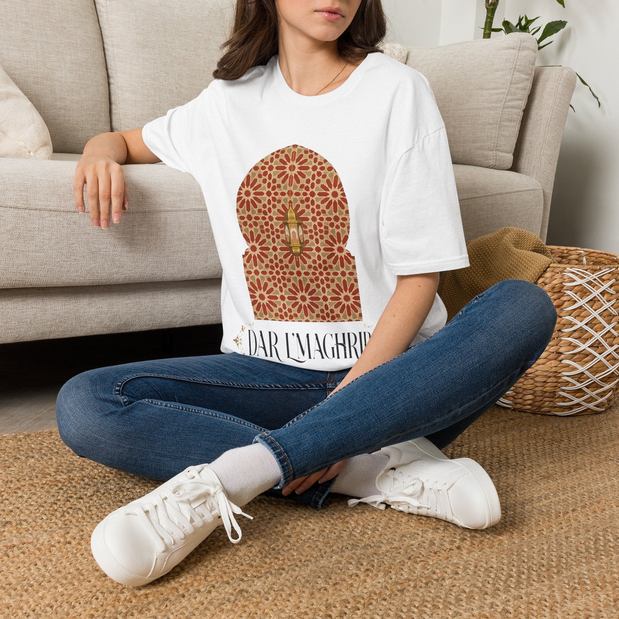 Ramadan Lantern Mosque Tee — 'Ramadan Kareem' Islamic Festival T-Shirt