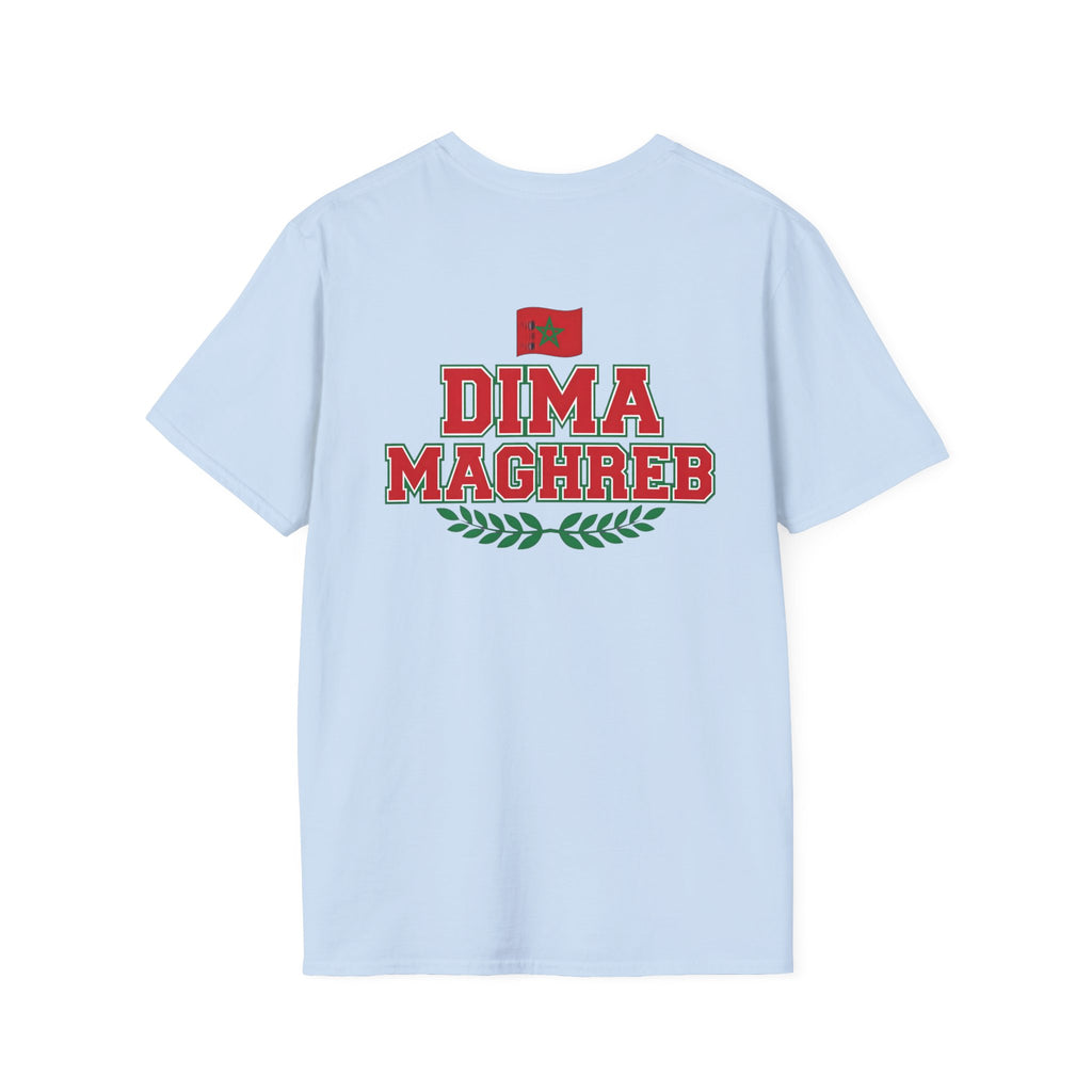 T-Shirt Logo Cœur Dima Maghrib — Fierté Nord-Africaine Casual - LUMÏA