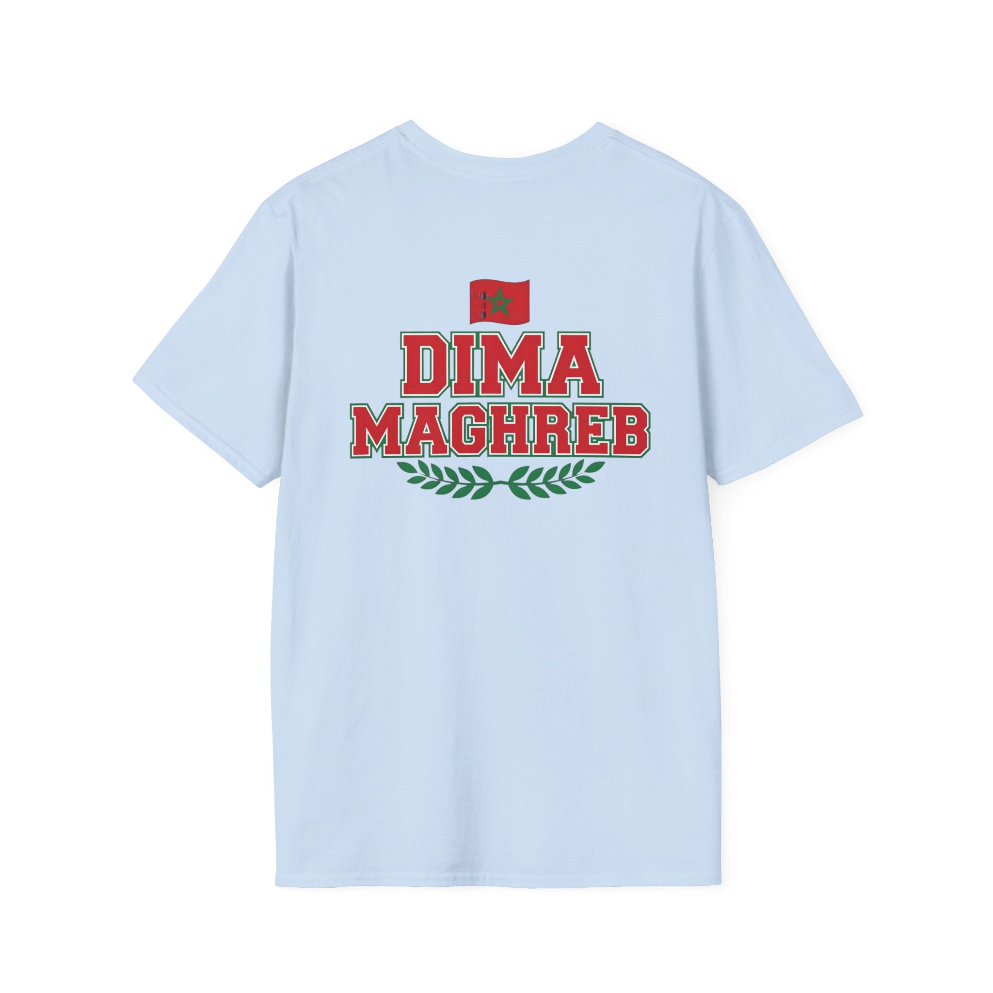 T-Shirt Logo Cœur Dima Maghrib — Fierté Nord-Africaine Casual - LUMÏA